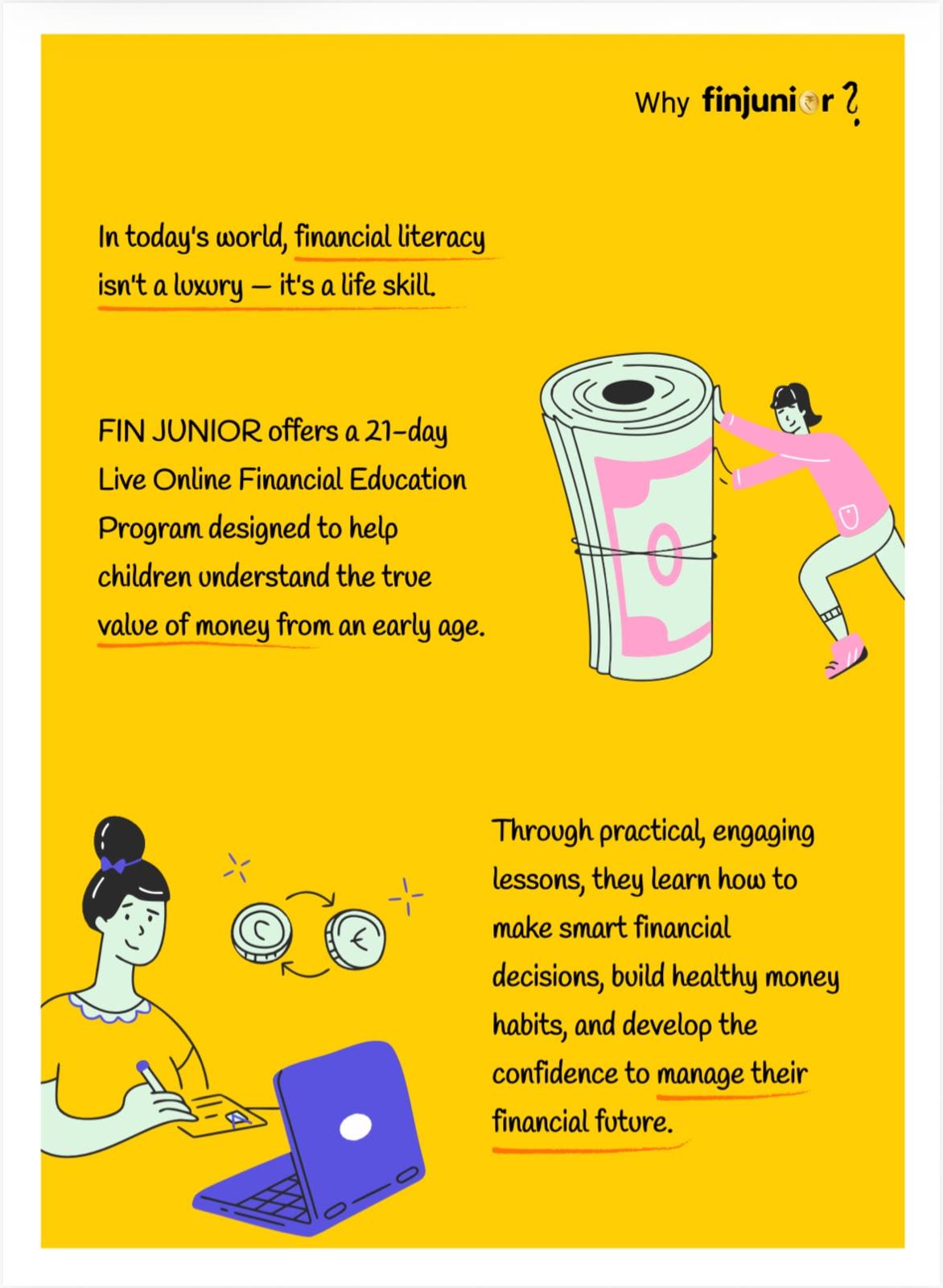 FinJunior Academy brochure page 4