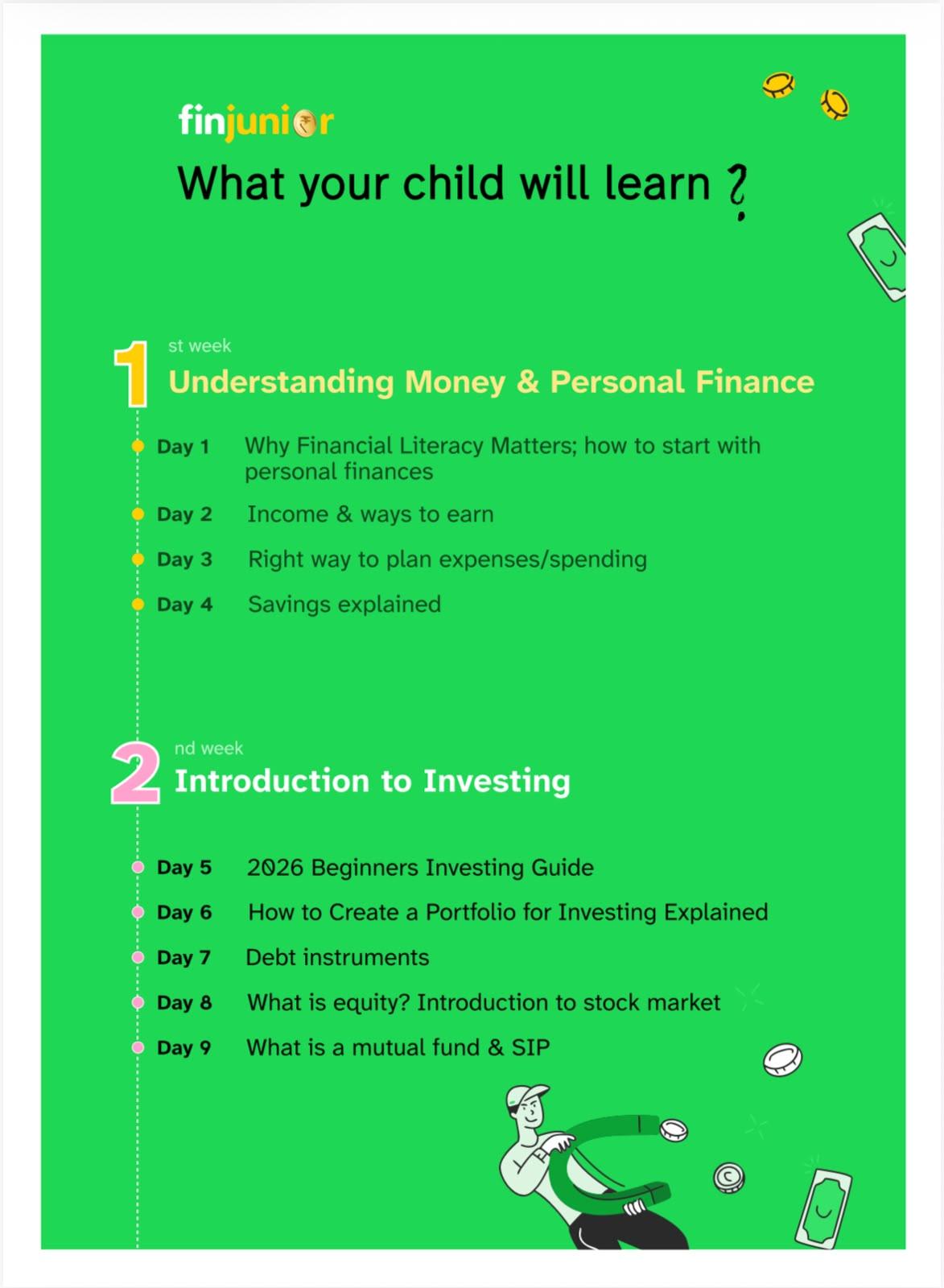 FinJunior Academy brochure page 5